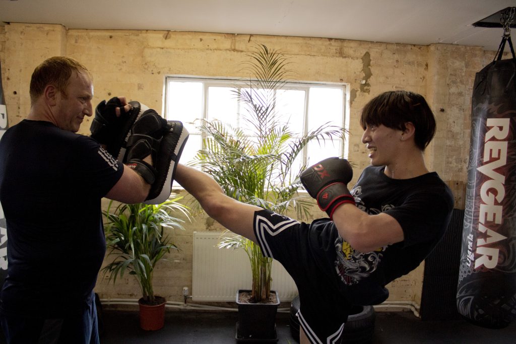 muaythai kickboxing class
